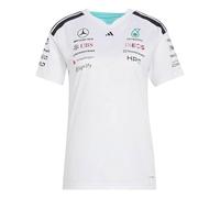 adidas Women's Mercedes - AMG Petronas Formula 1 Team Driver Jersey, White, XL