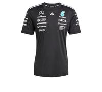 Adidas Mercedes Amg Petronas F1 Team Short Sleeve T-shirt Black M Women