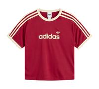 Adidas Women's Mesh T-Shirt Team Victory Red/Warm Vanilla Small