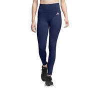 adidas Womens Midweight 7/8 Solid Training Leggings, Dark Blue, S