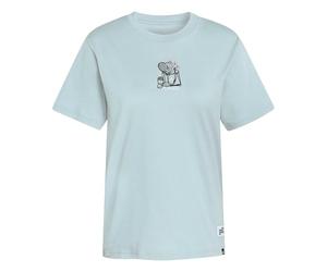 adidas Women's MINI Embroidery Graphic T-Shirt, Wonder Sage, XL