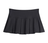 Adidas Women's Mini Pleated Skirt Black Medium