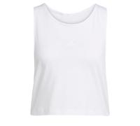 adidas Women Adult Motion Essentials Cropped Tank L White