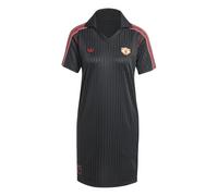 adidas Women's MUFC Icon T-Shirt Dress 8 (XS) Black