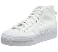 adidas Women's Nice Platform Mid W Gymnastics Shoe, White, 5.5 UK