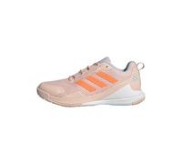 adidas Women's Novaflight 2 Indoor Shoes, Blush Pink/Lucid Orange/FTWR White, 6 UK
