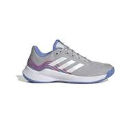 ADIDAS Women's Novaflight Volleyball Shoes Non Football, Grey Two/Cloud White/Silver Dawn, 3 UK