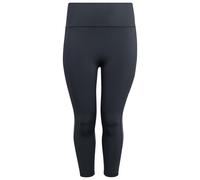 adidas - Women's Optime 3-Stripes 7/8 Pants - Leggings size 4X, blue