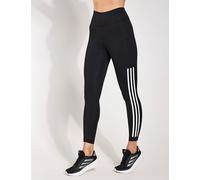 adidas Women's Optime 3-Stripes Full-Length Leggings - Black - Size: Small