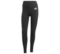 adidas Women's Optime Essentials 3 Stripes 7/8 Leggings Tights, Black/White, XL