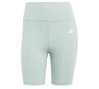 adidas Optime Essentials Stash Pocket 7-Inch Shorts Green Women - S