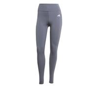 adidas Women's Optime Essentials Stash Pocket Full Length Leggings, onix/white, XS