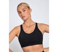 adidas Women's Optime Essentials Workout High Support Sports Bra - Black - Size: M-AB