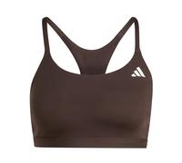 adidas Women's Optime Essentials Workout Light Support Bra, Aurora Coffee, L
