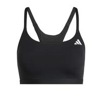 Adidas Optime Essentials Workout Low Impact Sports Bra Black L Woman