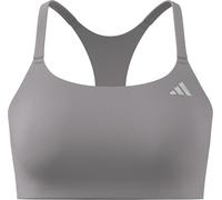 Adidas Optime Essentials Workout Low Impact Sports Bra Grey L Woman