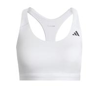 adidas Women's Optime Essentials Workout Medium Support Bra, White, S