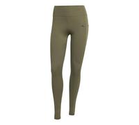 adidas Women's Optime Full-Length Leggings, olive strata, S