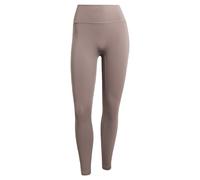 Adidas Optime Workout 3 Stripes 7/8 Leggings Brown 2XS Women