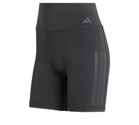 adidas Women's Optime Workout 3-Stripes Short Leggings, black, M 5 inch