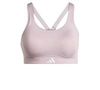 adidas Women's Optime Workout High Support Bra, preloved fig, L A-B