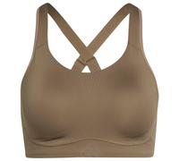 adidas - Women's Optime Workout High Support Bra - Sports bra size XS - Cup: E-G, brown