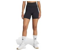 adidas Women's Optime Workout Short Leggings, black, XS 6 inch