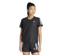 adidas Women's Own The Run Base Tee, Black/Reflective, XXS
