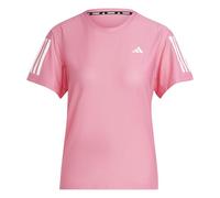 adidas Own The Run Womens Running Top Pink Short Sleeve Moisture Wicking T-Shirt