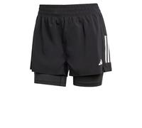 adidas Women's Own The Run Climacool 2in1 Short, Black, L