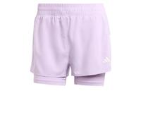 adidas Women's Own The Run Climacool 2in1 Short, Powder Plum, XL