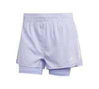 adidas Women's Own The Run Climacool 2in1 Short, Violet Tone, XXS