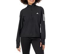 adidas Women's Own the Run Half-Zip Jacket, Black, XS