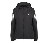 adidas Women's Own the Run Hooded Running Windbreaker, Black, S