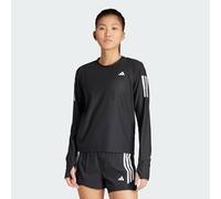 adidas Women's Own The Run Long Cuff Sleeve Tee, Black, S