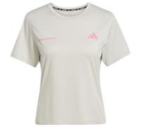 adidas Women's Own The Run Melange T-Shirt, Orbit Grey Mel, L
