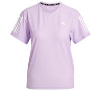 adidas - Women's Own The Run Tee - Running shirt size XXS, pink/purple