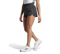 adidas Women's Pacer 3-Stripes Training Woven Shorts, Black, L
