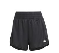 adidas Women's Pacer Essentials Knit High-Rise Shorts, Black, XXL Long