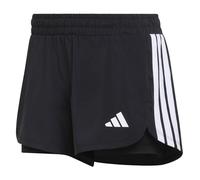 adidas Women's Pacer Workout Woven 2in1 Shorts, Black, XXL
