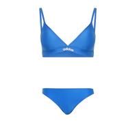 adidas Women's Padded 2-Way Straps Triangle Bikini Set, Glory Blue, 44