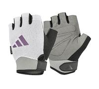 adidas Women's Performance Gloves, White, L-19-20 cm around the palm