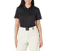 adidas Golf Women's Performance Primegreen Polo Shirt, Black, Extra Small