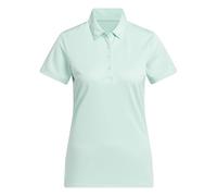 adidas Women's Women's Solid Performance Short Sleeve Polo Shirt, Clear Mint, L