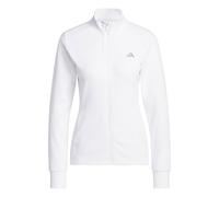 adidas Women's Performance Texture Full Zip Coat, white, XL