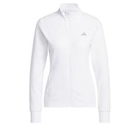 adidas Women's Performance Texture Full Zip Coat, white, XS