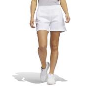 adidas Women's Pintuck Five Pull-On Golf Short, White, S