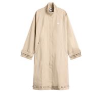 Adidas Women's Pleated Firebird Coat Khaki Three Large