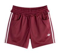 Adidas Women's Pleated Firebird Shorts Shadow Red Large