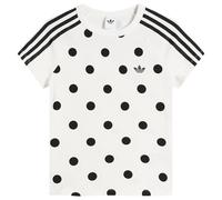 Adidas Women's Polka Dot Cali T-Shirt Off White